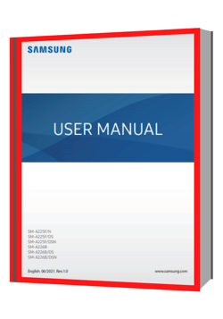 Samsung A22 Manual