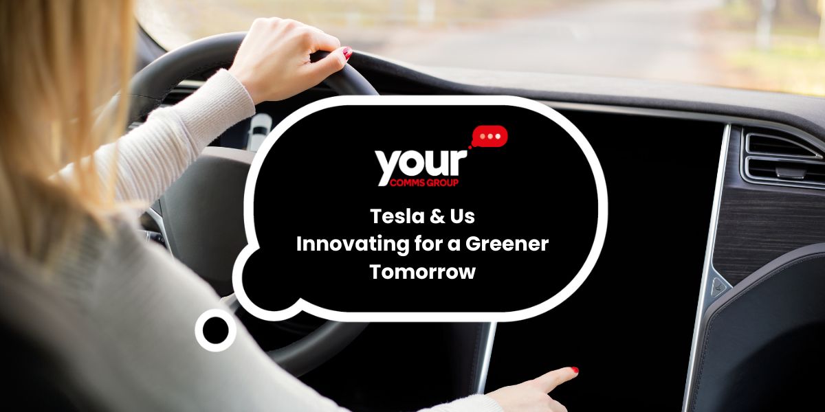 Championing Innovation: How Tesla's Sustainability Goals Mirror Our Vision for the Future